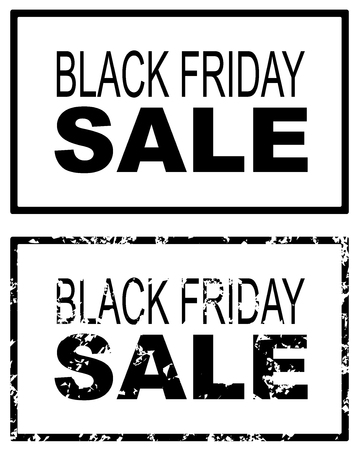 Black Friday Sale Grunge Banner vector eps 10のイラスト素材