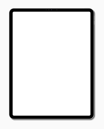 blank computer tablet for mockup vector eps 10のイラスト素材