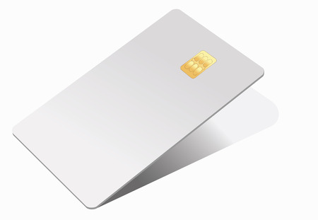 Credit card realistic mockup. Business and finance concept. vector eps 10のイラスト素材
