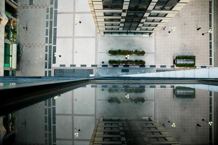 View of palaces of Directional Center in Naples, Italyのeditorial素材