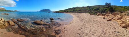 Una Piccola Spiaggia beach near porto istana beachの写真素材