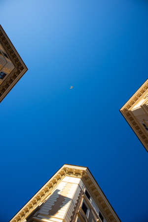 Via del Banco di Santo Spirito, Rome, Italy. High quality photo