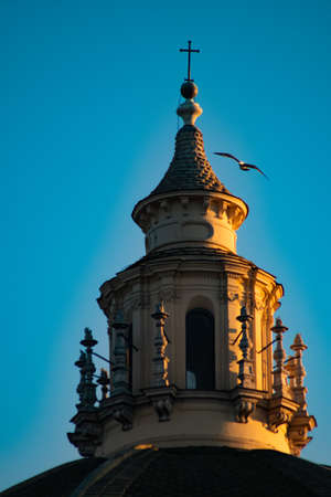Church of Saint Mary in Montesanto. Rome, Italy
