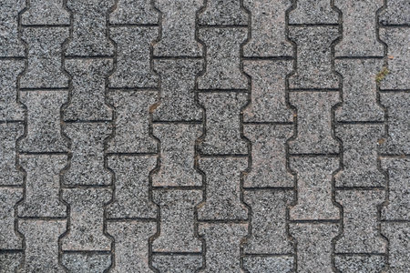 Texture of floor blocks in cement, Boretto, Italy