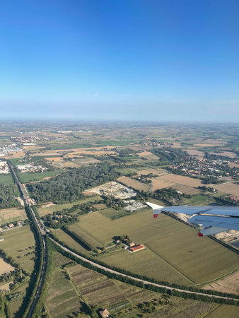 View from the plane