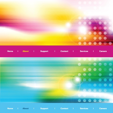 Abstract background - web bannersのイラスト素材