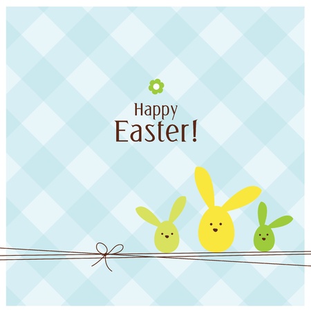 Easter card with copy spaceのイラスト素材