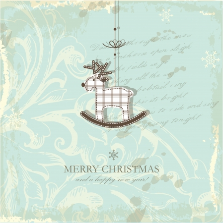 Christmas card with copy spaceのイラスト素材