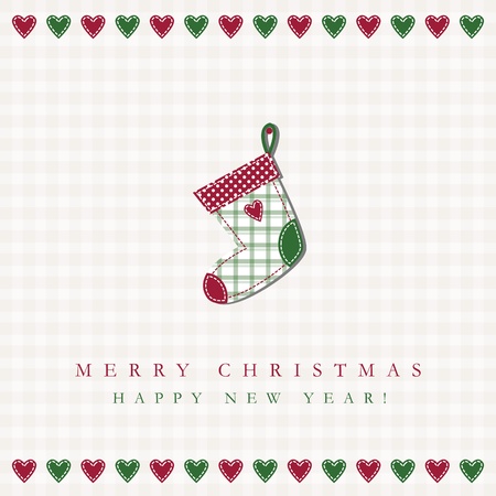 Christmas card with copy spaceのイラスト素材