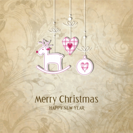 New year s card with copy space のイラスト素材