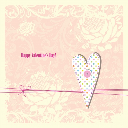 Valentine card with copy spaceのイラスト素材