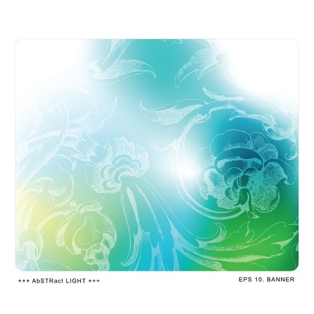 Floral background with copy spaceのイラスト素材