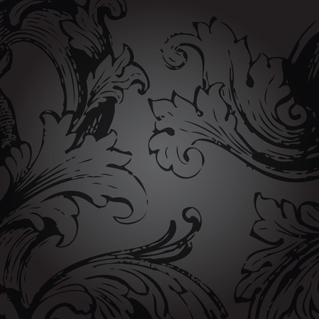 Floral background templateのイラスト素材