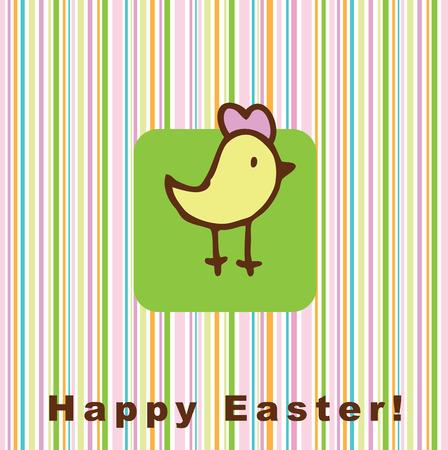 Easter card with copy spaceのイラスト素材