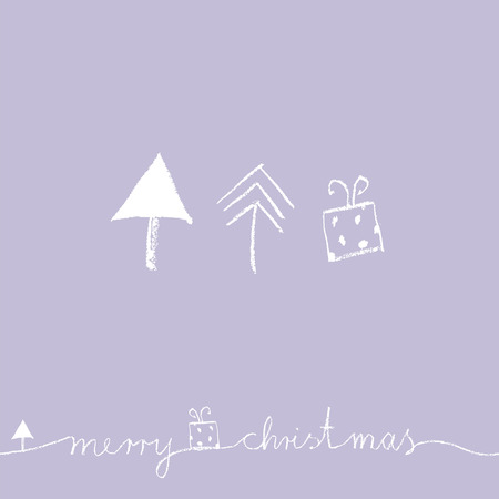 New year card. Merry christmas design element. Seamless pattern for wrap paper, textile. Handdrawn pattern for decoration. Vector design. Writing.のイラスト素材