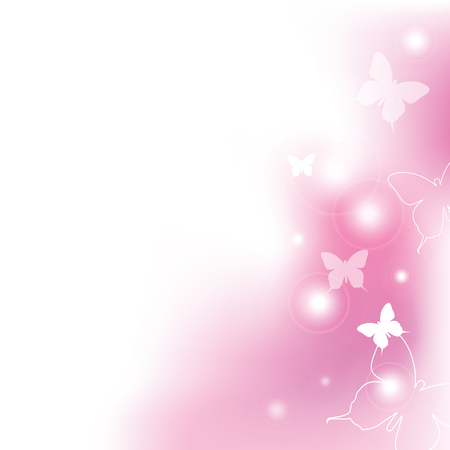 Butterflies - background. Greeting card with copy space.のイラスト素材