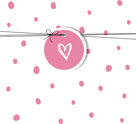 Greeting card with copy spaceのイラスト素材