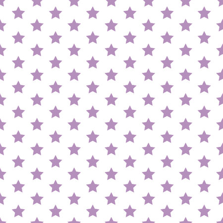 Never ending Stars pattern on white background, pattern, textureのイラスト素材