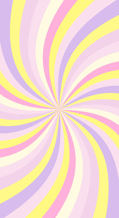 Colorful Sunshine Swirl, Smartphone Theme Backgroundのイラスト素材