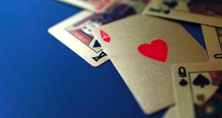 Game of cardsの写真素材