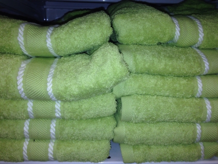 Green towelsの素材
