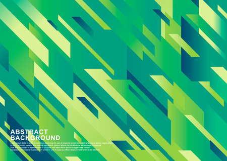 Abstract geometric background, vector illustration eps10. green color.のイラスト素材