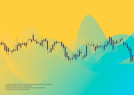 Abstract background with sound waves. vector illustration. Eps 10.のイラスト素材