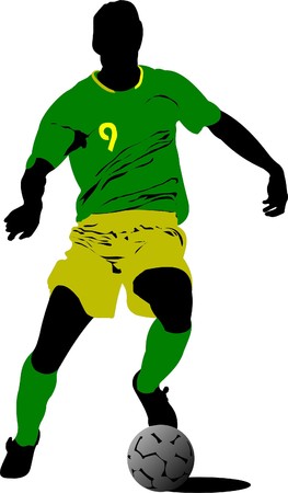 Soccer playerのイラスト素材