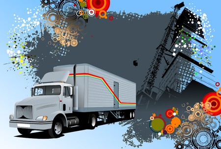 Grunge abstract hi-tech background.   illustrationのイラスト素材