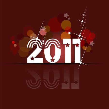 Abstract New Year background. のイラスト素材