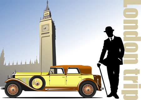 Curling Men. 3d vector color illustrationのイラスト素材