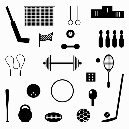 sports machines vector illustrationのイラスト素材