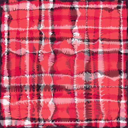 blurred red lines abstract vector illustrationのイラスト素材