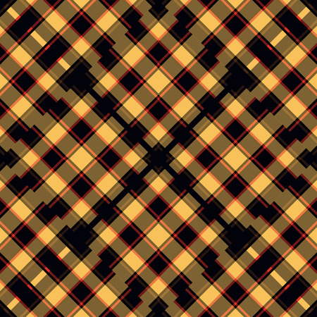 orange red and black lines beautiful geometric background vector illustration