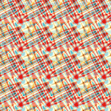 blue red yellow circles psychedelic abstract backgroundのイラスト素材