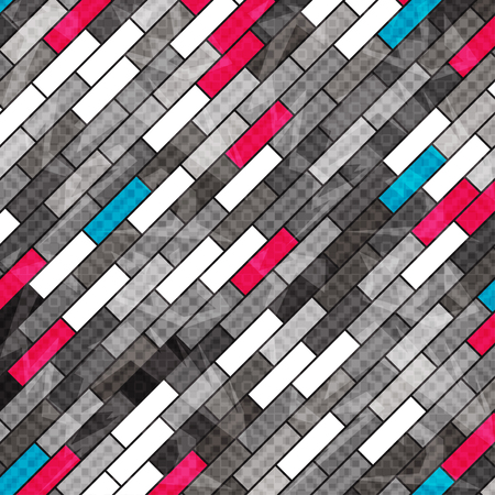 abstract geometric background of colored polygons vector illustrationのイラスト素材