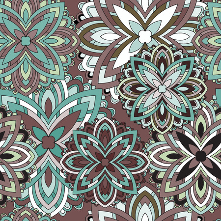 beautiful seamless pattern. Decorative elements. vector illustrationのイラスト素材