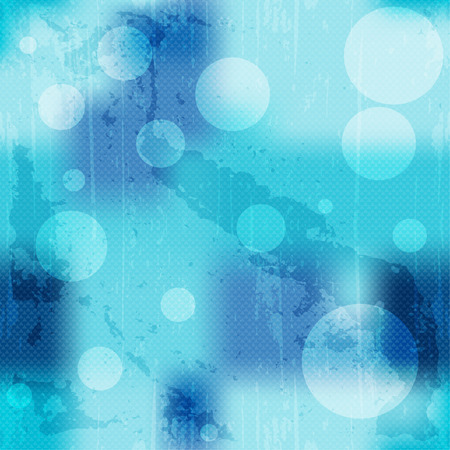 circles on a blue background grunge texture seamless backgroundのイラスト素材