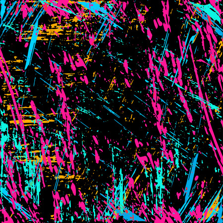 Beautiful abstract orange dark lines graffiti pattern vector illustrationのイラスト素材