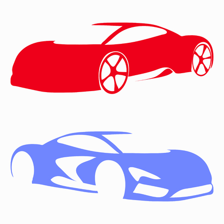 car body color symbolsのイラスト素材