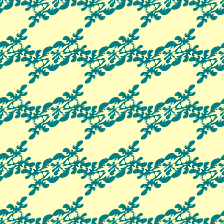 Seamless pattern. Vintage decorative elements. Hand drawn backgroundのイラスト素材