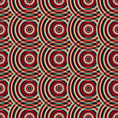 Abstract geometric seamless pattern illustration.のイラスト素材