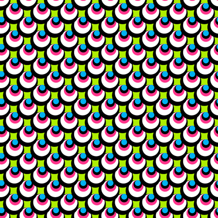 seamless pattern and small geometric elements for your designのイラスト素材