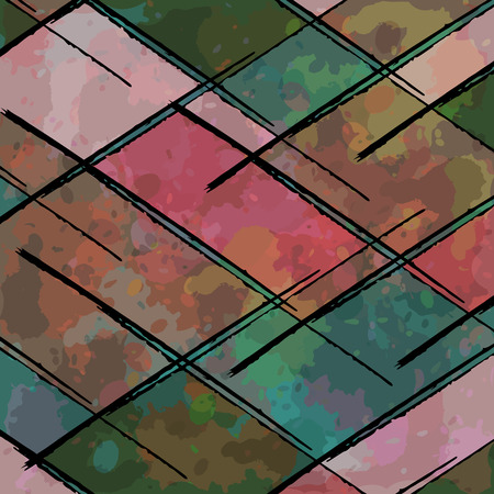 Psychedelic abstract graffiti backgroundのイラスト素材
