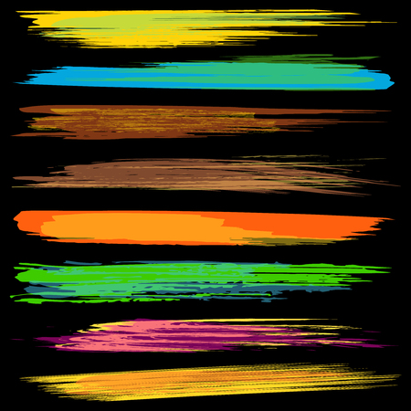 Banners for a beautiful collection of grunge textures designのイラスト素材