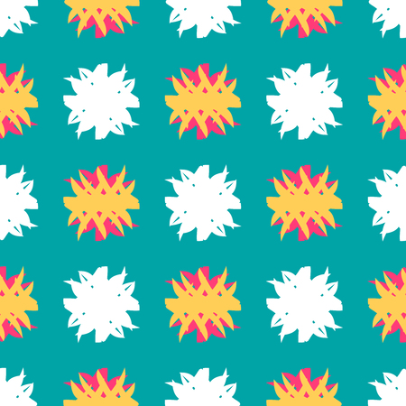 Abstract seamless pattern illustration for your design.のイラスト素材