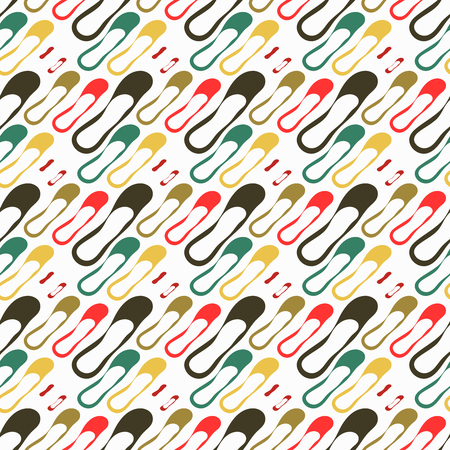 colored abstract seamless pattern in graffiti style quality vector illustration for your designのイラスト素材