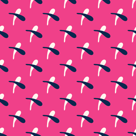 colored retro abstract seamless pattern in a geometric style classic color with geometric shapes vector illustration for your designのイラスト素材