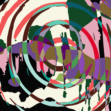 abstract color pattern in graffiti style for your designのイラスト素材