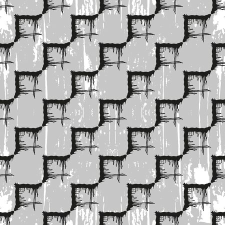 beautiful geometric background seamless pattern graffitiの写真素材